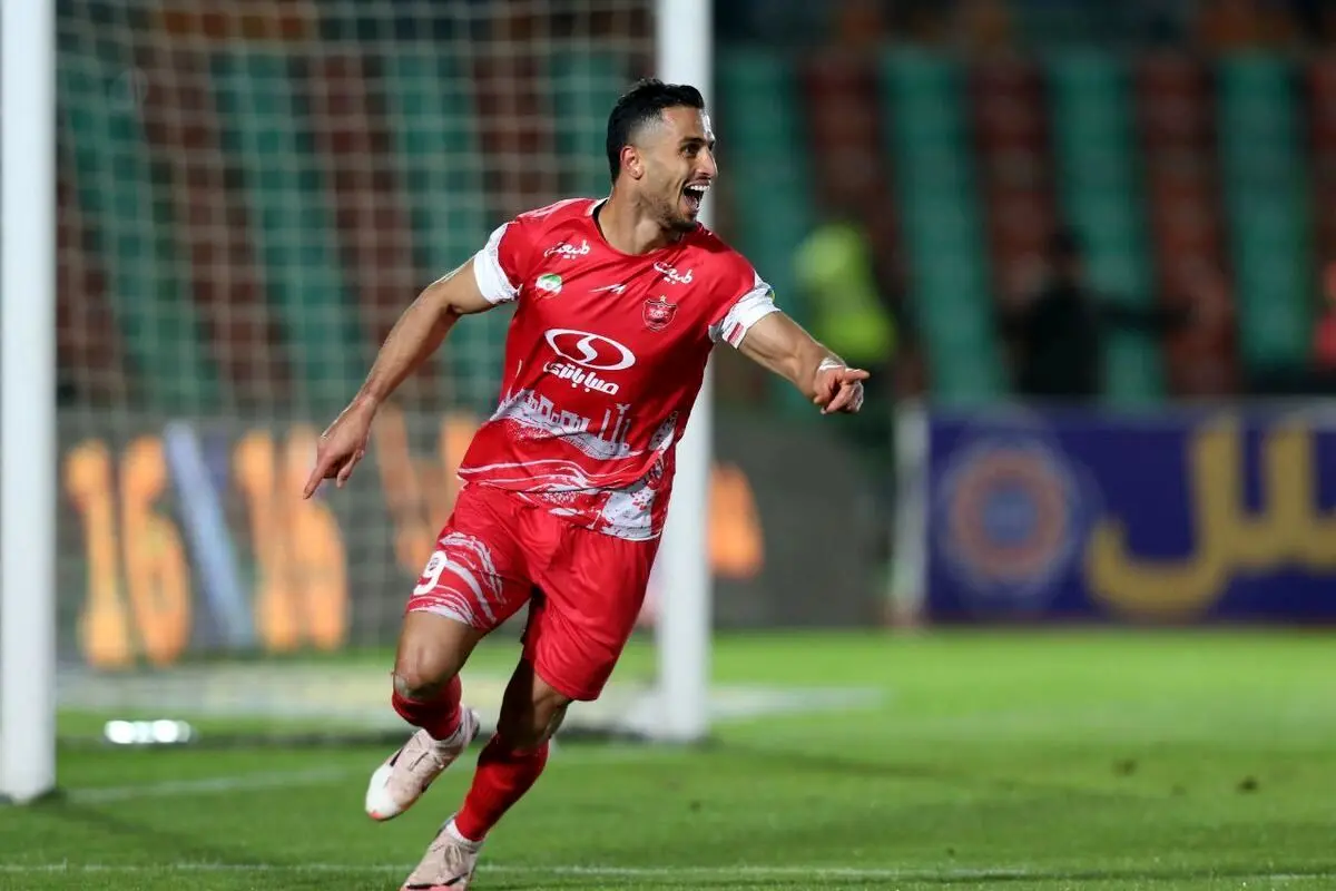 گل اول پرسپولیس به مس رفسنجان + فیلم