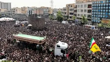 افشاگری روزنامه نگار انگلیسی از مراسم تشییع پیکر رئیس جمهور+ عکس
