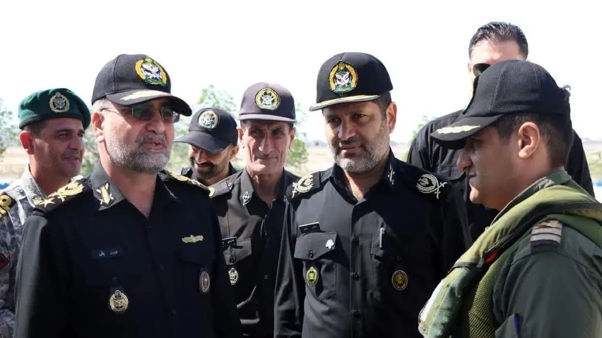 بازدید امیردریادار بمانی از هوادریای منطقه سوم نبوت