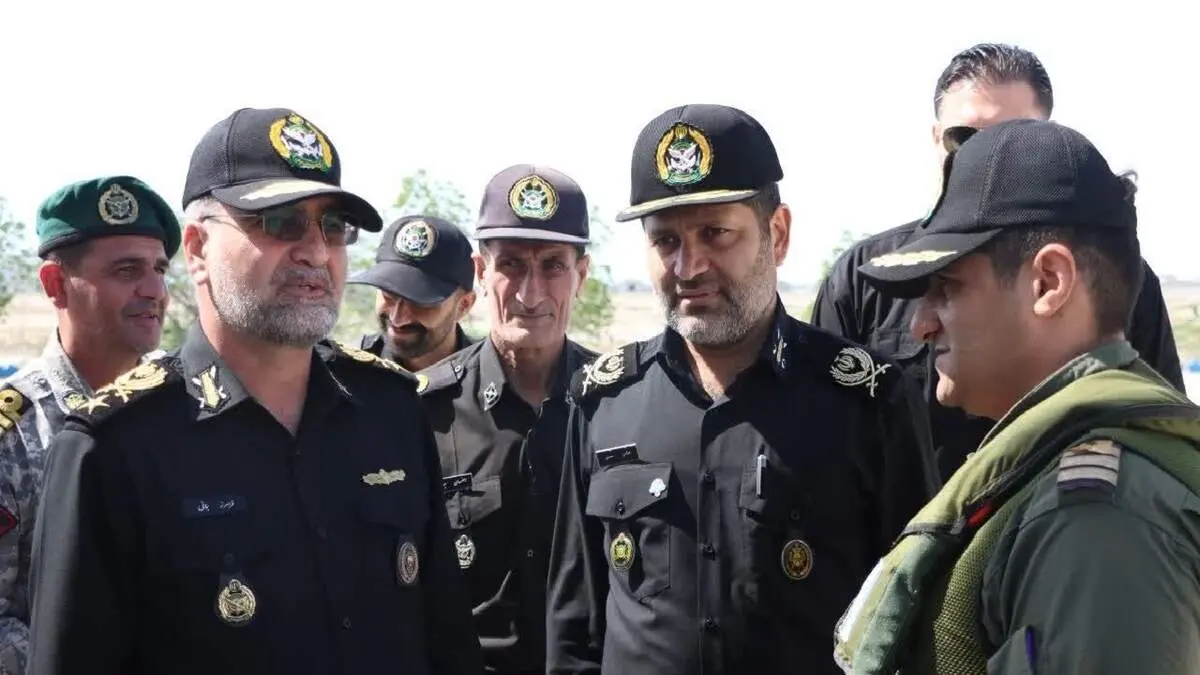 بازدید امیردریادار بمانی از هوادریای منطقه سوم نبوت