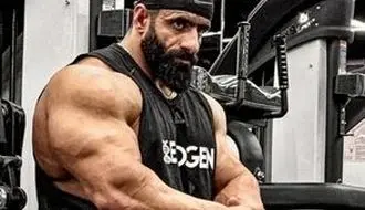 ویدیویی از تمرینات فوق سنگین هادی چوپان