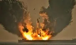 لحظه هولناک پرتاب بزرگترین موشک سوخت جامد جهان+ فیلم