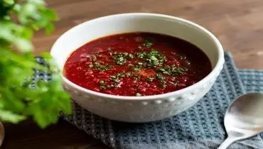 طرز تهیه آش لبو / یک غذای مقوی برای درمان آنفلوانزا و سرماخوردگی

