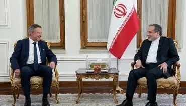  خداحافظی سفیر آلمان با عراقچی + فیلم