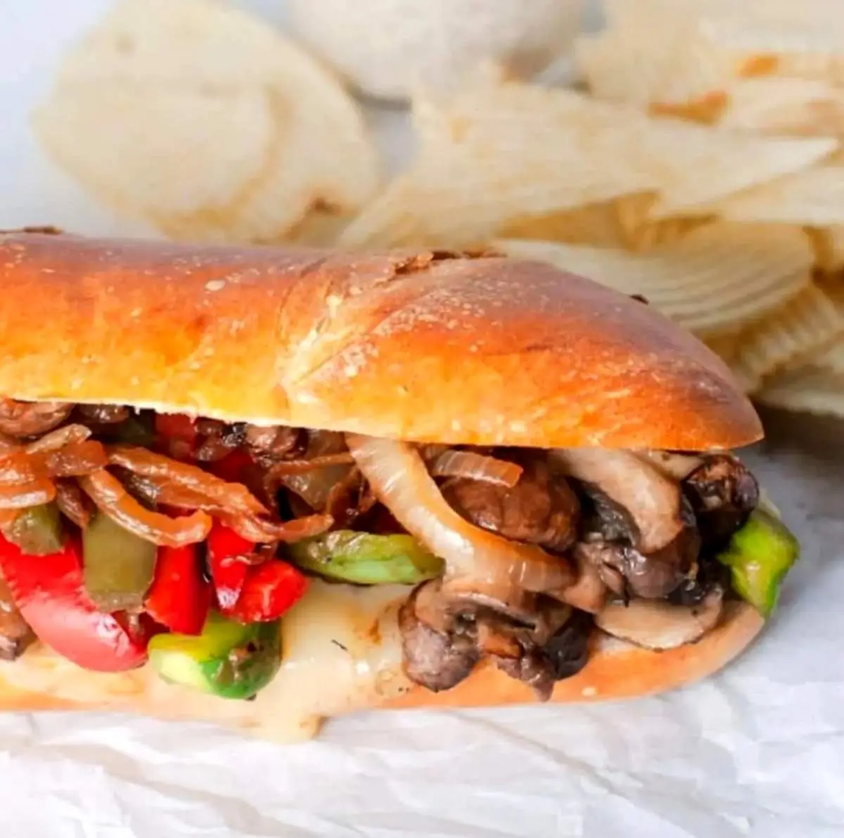 ساندویچ گوشت و قارچ فول پنیری؛ یک وعده غذایی سریع و خوشمزه