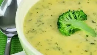 طرز تهیه سوپ کلم بروکلی رستورانی
