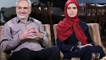 تصویر کمتر دیده‌شده‌ای از بیژن بنفشه‌خواه و دخترش منتشر شد!