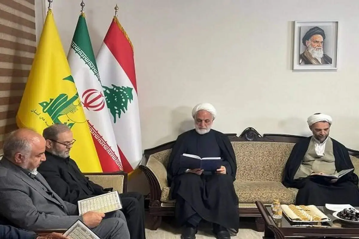 
حضور رئیس قوه قضائیه در دفتر حزب الله لبنان
