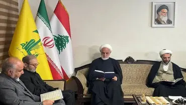 
حضور رئیس قوه قضائیه در دفتر حزب الله لبنان
