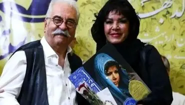 بغض فرزانه کابلی در مراسم افتتاحیه جشنواره فجر کرمان به یاد همسرش هادی مرزبان