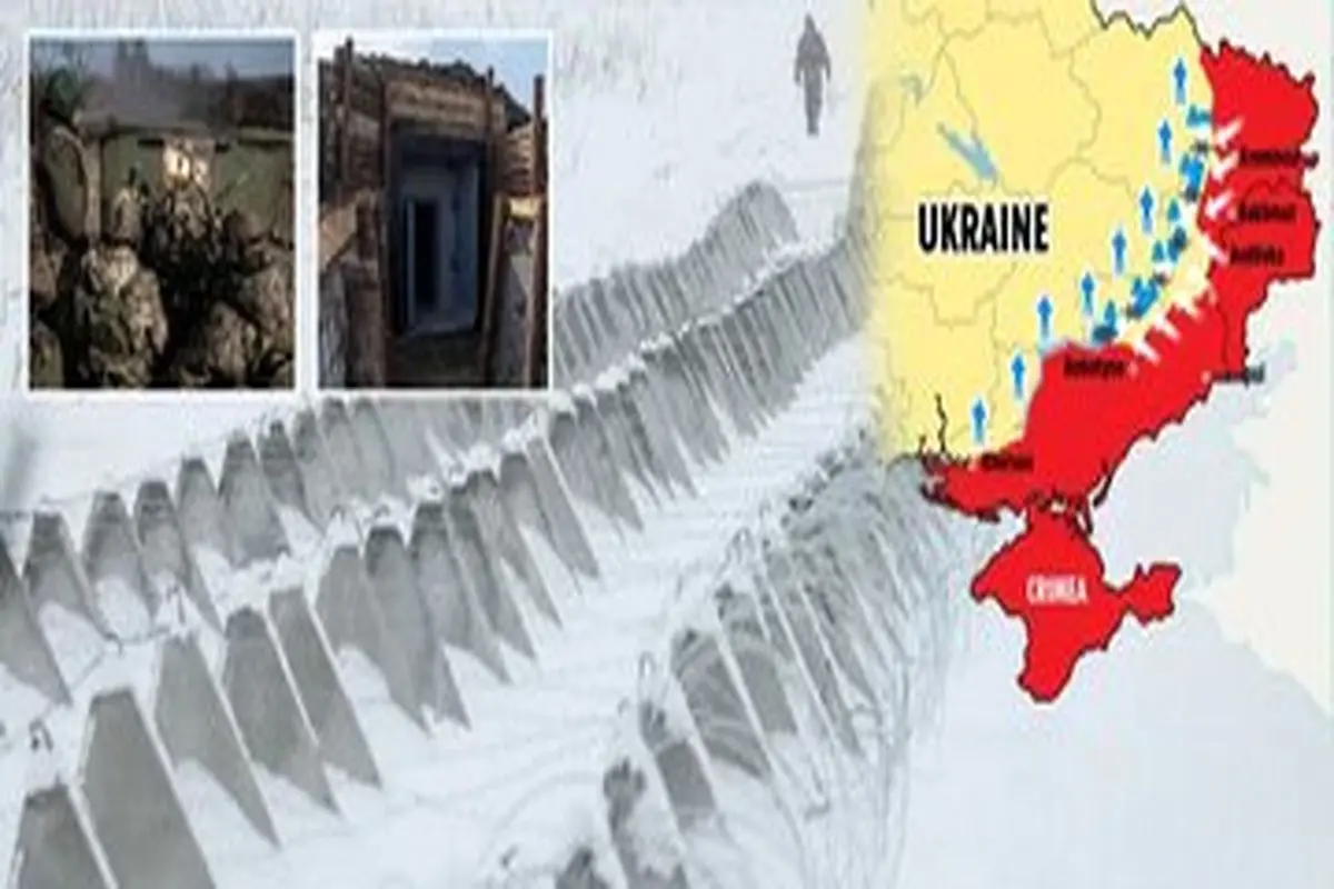 ۴۲,۰۰۰ قطعه «دندان اژدها»؛ خط جدید دفاعی اوکراین مقابل نیروهای روسی+ تصاویر