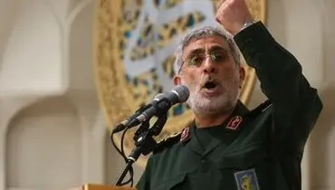 تصویری جالب از دوران جوانی سردار قاآنی