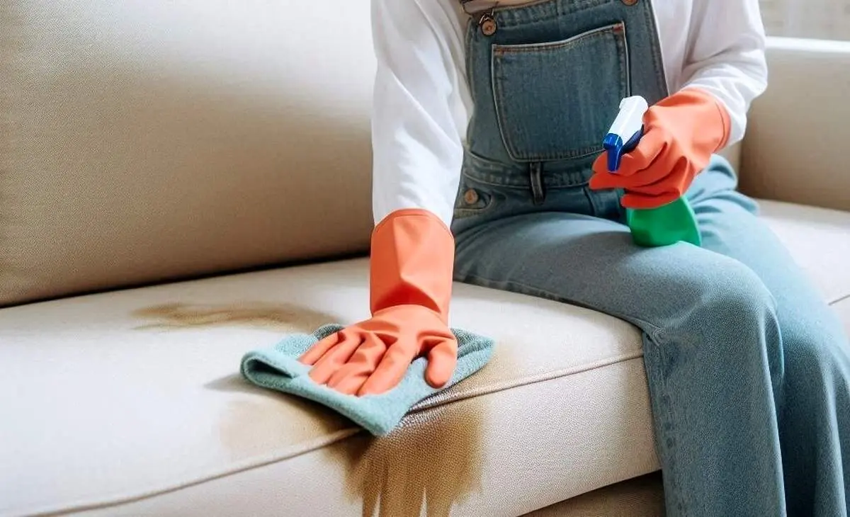 ترفندهایی ساده برای تمیز نگه‌داشتن مبل‌های پارچه‌ای در خانه
