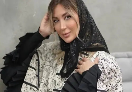 استایل منحصر به فرد؛ همسر بهرام رادان با تیپی که چشمها را خیره میکند!