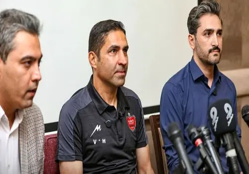  واکنش هاشمیان به افشای ترکیب پرسپولیس پیش از بازی + فیلم