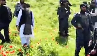 تصاویری از گشت‌وگذار اعضای طالبان در لاله‌زار/ویدیو 