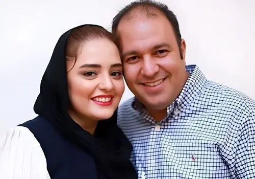خنده‌های تمام نشدنی نرگس محمدی وقتی از خوش‌تیپی علی اوجی حرف می زند