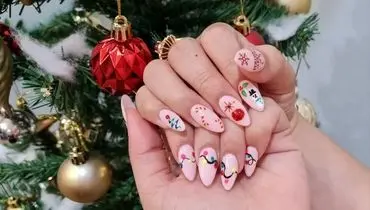 جدیدترین ایده‌های طراحی ناخن برای کریسمس ۲۰۲۶ + عکس