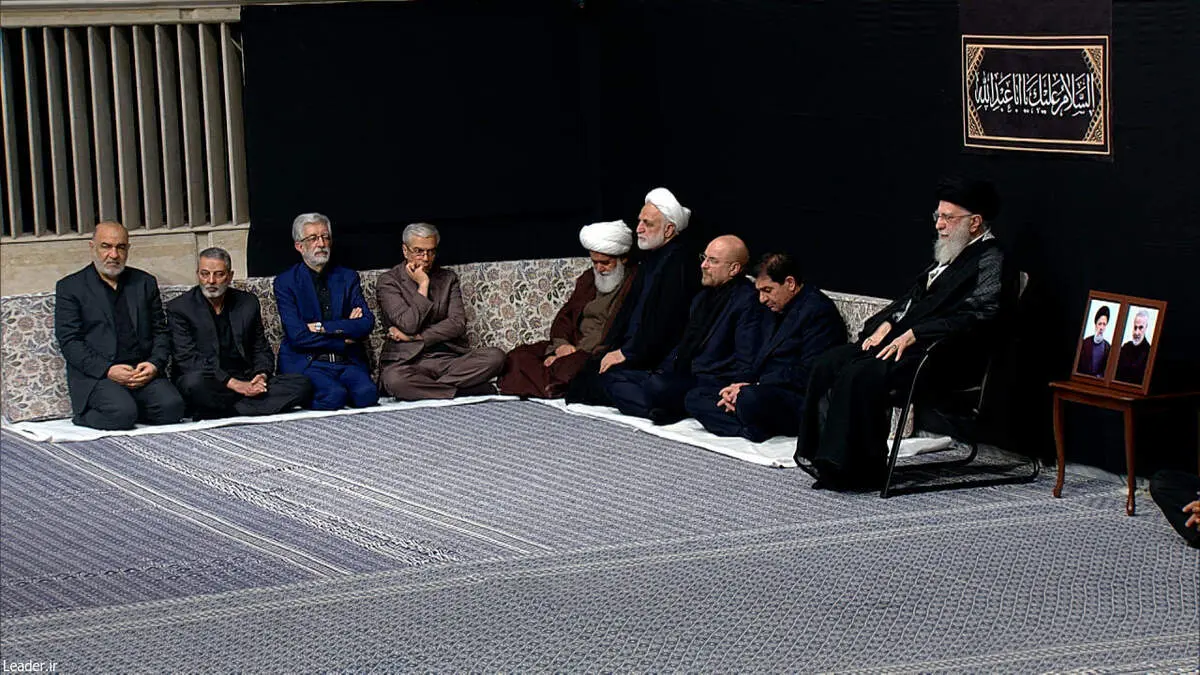 مراسم شب هشتم محرم در حسینیه امام خمینی(ره)
