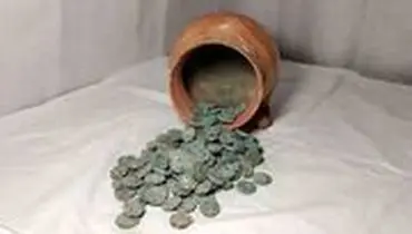  سکه‌های ۲۰۰۰ سالۀ «کوشانی» از دل یک زمین کشاورزی بیرون آمد +عکس
