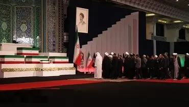 تصاویر اختصاصی از ادای احترام هیات‌های بین‌المللی به پیکر رهبر شهید انقلاب ایران | از روسیه و چین تا سوریه و هند
