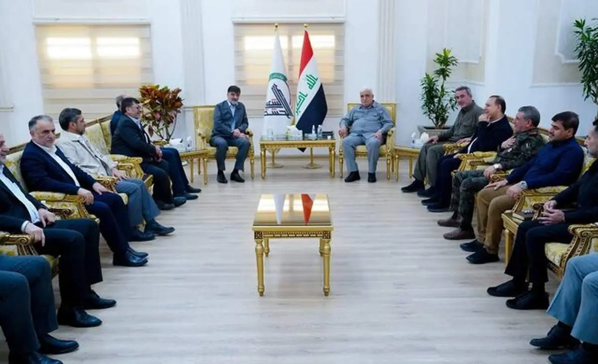 دیدار رادان با رئیس الحشد الشعبی

