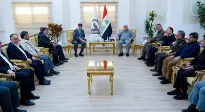 دیدار رادان با رئیس الحشد الشعبی

