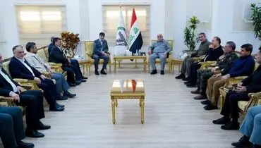 دیدار رادان با رئیس الحشد الشعبی

