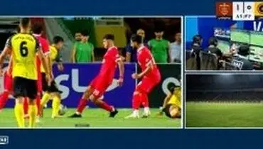 عجیب‌ترین VAR فوتبال ایران در بازی سپاهان - پرسپولیس رخ داد/ویدیو 