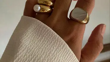 مدل‌های تازه انگشتر مرواریدی؛ مدرن و متفاوت در سال 2026 + عکس