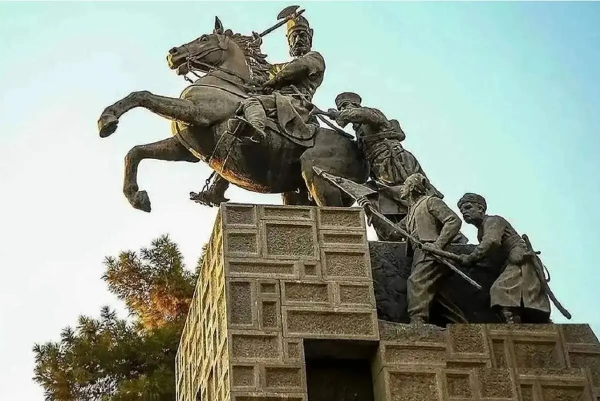 تصویری زیرخاکی از آرامگاه «نادرشاه» در مشهد