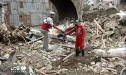 تصاویر تازه از آثار حمله اسرائیل به آستان اشرفیه