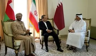 عکس | نشست سه جانبه وزرای خارجه ایران، عمان و قطر