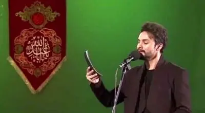 مداحی خواننده پاپ معروف در تاسوعای حسینی+ فیلم