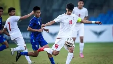 شکست تیم فوتبال نوجوانان ایران برابر هند