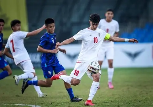 شکست تیم فوتبال نوجوانان ایران برابر هند