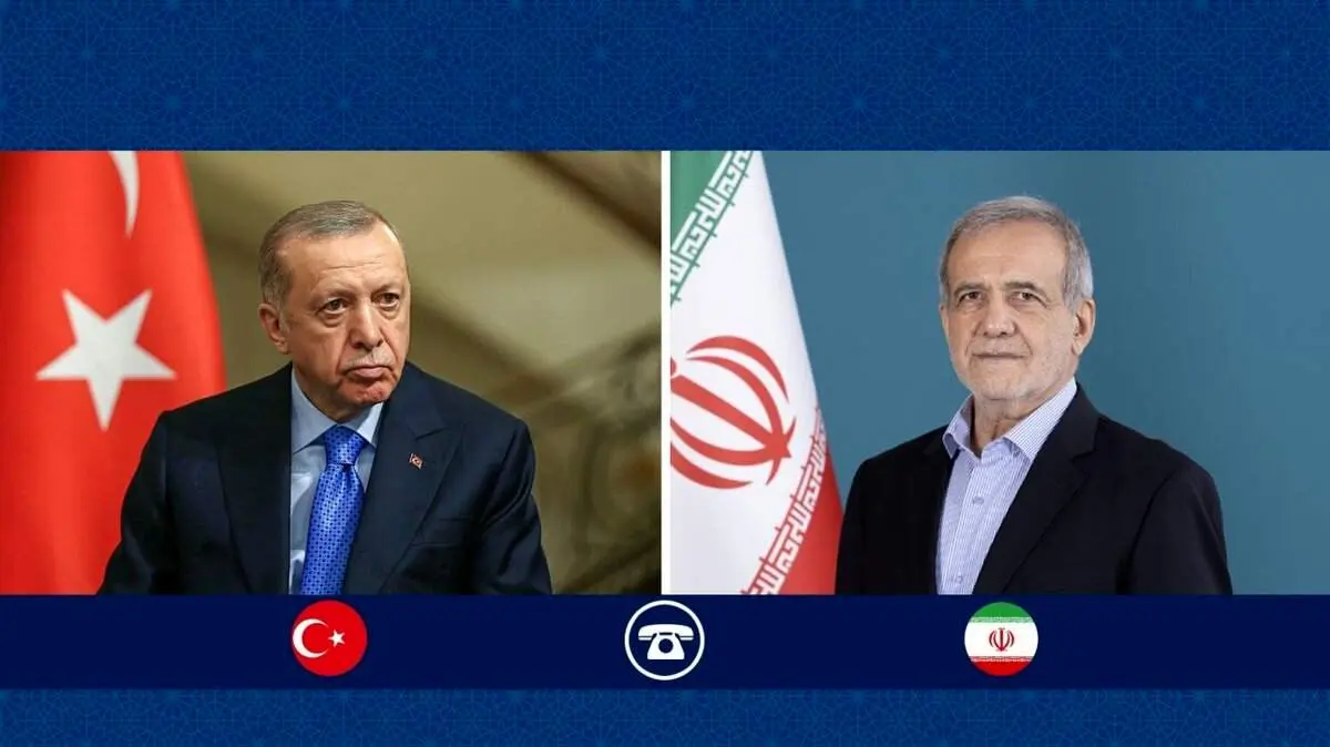 تماس تلفنی اردوغان با پزشکیان و تبریک عید فطر