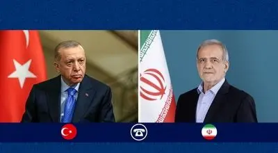تماس تلفنی اردوغان با پزشکیان و تبریک عید فطر