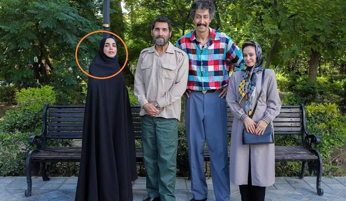 چهره متفاوت الهه حصاری «بازیگر فیلم فسیل» در پست جدید!