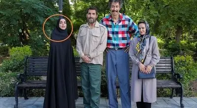 چهره متفاوت الهه حصاری «بازیگر فیلم فسیل» در پست جدید!