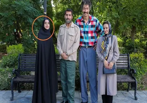 چهره متفاوت الهه حصاری «بازیگر فیلم فسیل» در پست جدید!