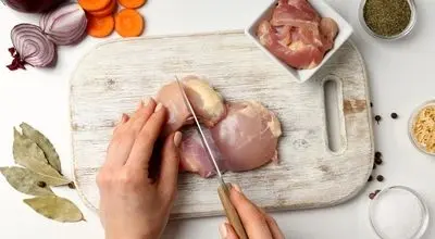 آسان ترین روش خرد کردن مرغ +فیلم/ آموزش تکه کردن مرغ خورشتی و کبابی