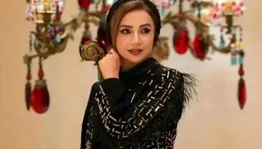 تصویری جالب از شبنم قلی خانی در جشن کریسمس امسال