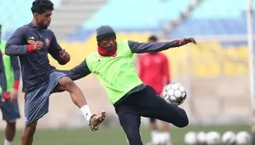 ذوق‌ بامزه بمب پرسپولیس از بارش برف+ عکس
