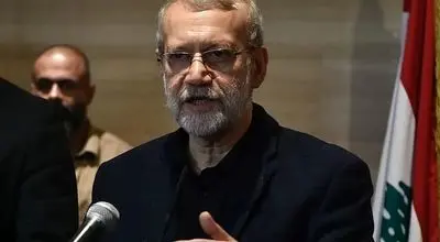 استقبال پرشور مردم لبنان از علی‌لاریجانی+فیلم