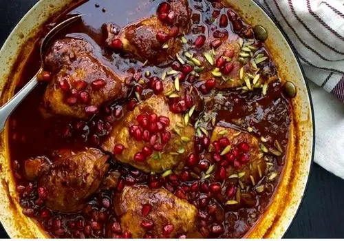 آموزش تهیه مرغ زردآلویی خوشمزه و مجلسی در خانه