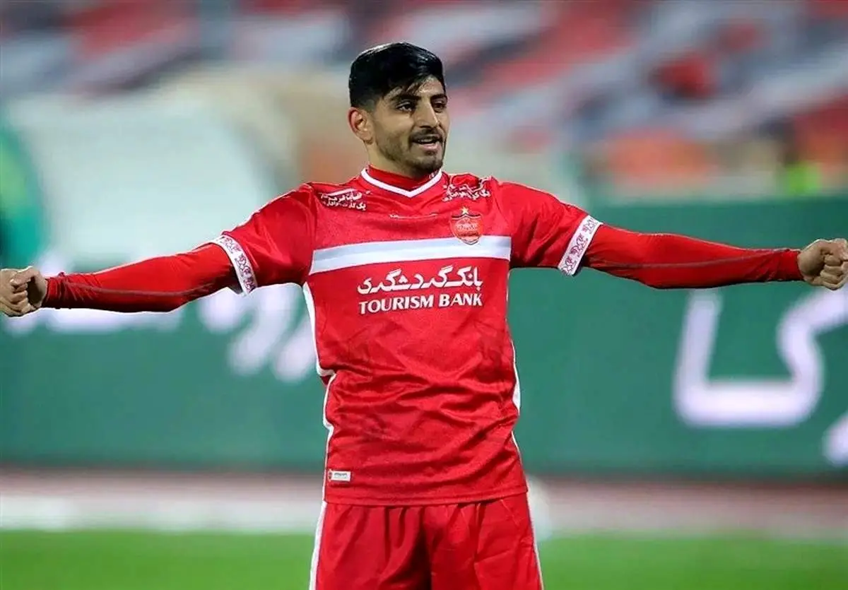 گل اول پرسپولیس به نفت و گاز گچساران+فیلم