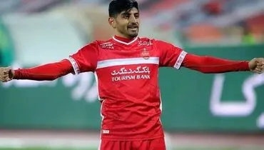 گل اول پرسپولیس به نفت و گاز گچساران+فیلم