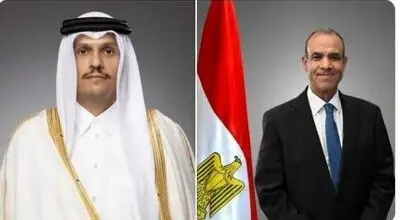 پیام قطر برای ایران و آمریکا در تماس تلفنی با مصر