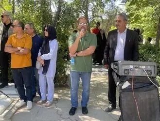 ادای احترام به جاودانه‌های هنر در قطعه هنرمندان+ تصاویر